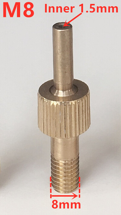 M6 M8 M10 M12 väliskeere Micro Pure Jet sirge veekardina purskkaevu düüside pea