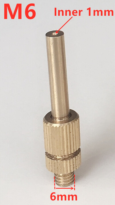 M6 M8 M10 M12 väliskeere Micro Pure Jet sirge veekardina purskkaevu düüside pea