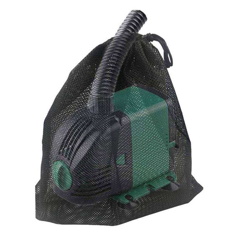 2 бр. Водна помпа Филтър Езерце Чанта с шнур Мрежа за торбичка Голям защитен екран Отломки Аквариум Полиестерна бариера