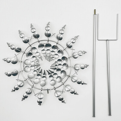 2023new Unique Magical Metal Windmill Outdoor Wind Spinners Wind Collectors Αίθριο αυλής Διακόσμηση κήπου εξωτερικού χώρου