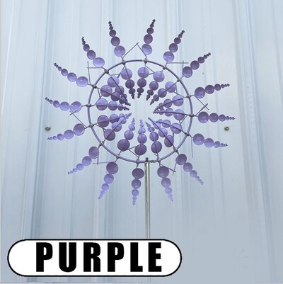 2023new Unique Magical Metal Windmill Outdoor Wind Spinners Wind Collectors Αίθριο αυλής Διακόσμηση κήπου εξωτερικού χώρου