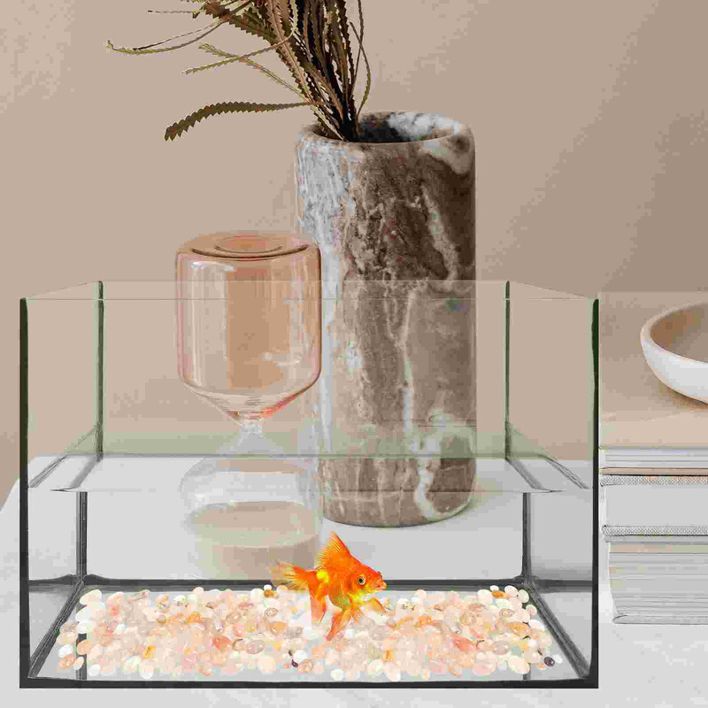 Декоративен аквариум Чакъл Градински скали Озеленяване на открито Полирани камъни Саксии за цветя Украса Многофункционални