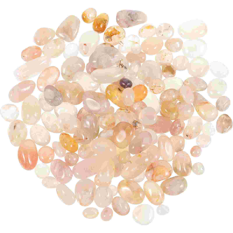 Декоративен аквариум Чакъл Градински скали Озеленяване на открито Полирани камъни Саксии за цветя Украса Многофункционални