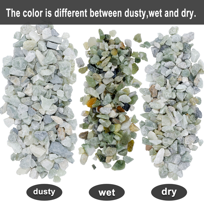 Естествен камък с неправилна форма: идеален за градински саксии, аквариуми и аквариуми!