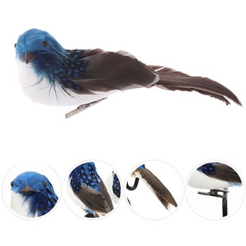 Εξωτερική διακόσμηση Προσομοίωση Feather Bird Garden Forest Flower Decoration Bird Foam Feather Products Fake Bird Garden Decoration