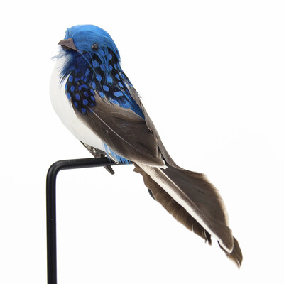 Εξωτερική διακόσμηση Προσομοίωση Feather Bird Garden Forest Flower Decoration Bird Foam Feather Products Fake Bird Garden Decoration