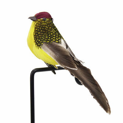 Εξωτερική διακόσμηση Προσομοίωση Feather Bird Garden Forest Flower Decoration Bird Foam Feather Products Fake Bird Garden Decoration