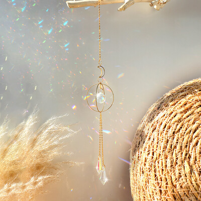 Suncatcher Κρεμαστά Κρυστάλλινα Βιτρώ Suncatcher Rainbow Prism Suncatcher Παράθυρο Μπαλκόνι Κήπος Εξωτερική διακόσμηση Κρυστάλλινα