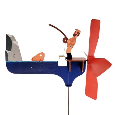Funny Garden Whirligig Decor Yard Art Wind Spinner Aia tuuleveski muru hoovi hoovi vaia õue muru aia sisekujunduseks