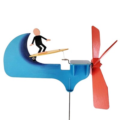 Funny Garden Whirligig Decor Yard Art Wind Spinner Aia tuuleveski muru hoovi hoovi vaia õue muru aia sisekujunduseks