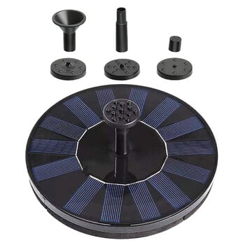 Solar Floating Water Fountain Bird Bath Fountain Pump Πολυλειτουργική ηλιακή αντλία νερού σιντριβάνι για εξωτερική πισίνα πισίνας