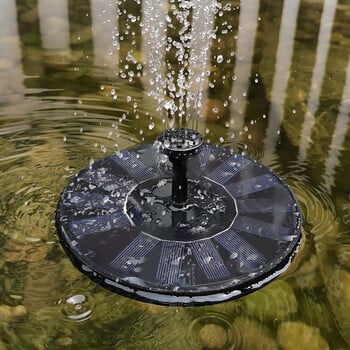 Solar Floating Water Fountain Bird Bath Fountain Pump Πολυλειτουργική ηλιακή αντλία νερού σιντριβάνι για εξωτερική πισίνα πισίνας