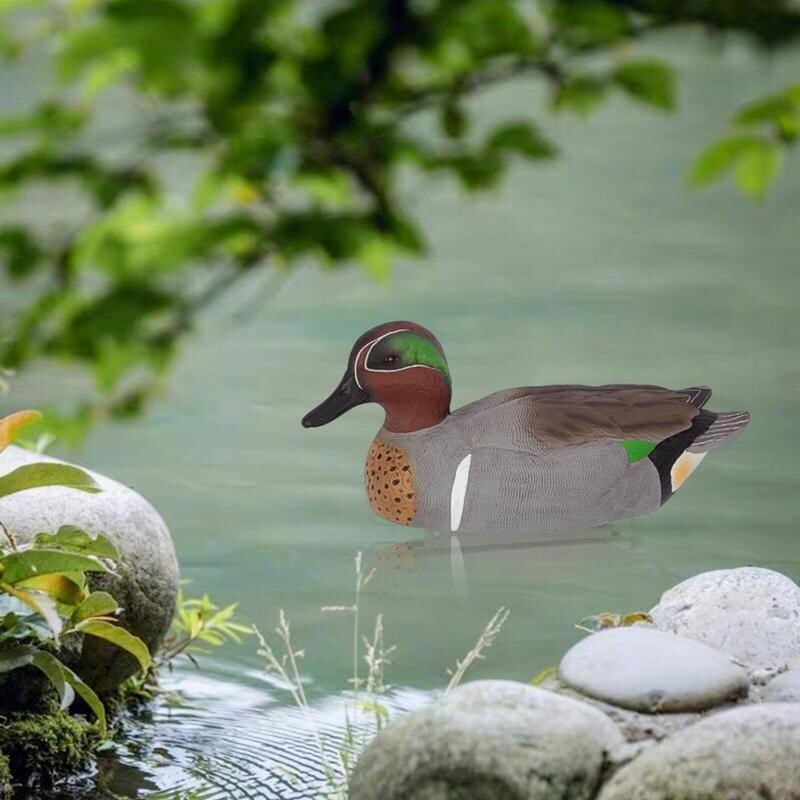 1 бр. Плуваща примамка за лов на патица, средство за възпиране на птици, средство за отблъскване на плевели, плашило за вредители
