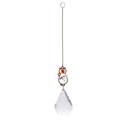 Κρυστάλλινο Φωτιστικό Sun Catchers Κρεμαστό Κολοκύθα Γάτα Κρεμαστό Κήπος Ανεμοδαρμένο ελαφρύ πρίσμα κρεμαστό μενταγιόν Κρυστάλλινο κόσμημα Διακόσμηση κήπου