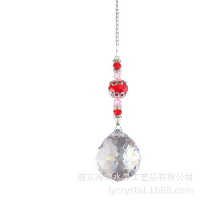 Sun Catcher Διακόσμηση πολυελαίου από κρύσταλλο από βιτρό κρεμαστό κρεμαστό κόσμημα με αντανακλαστικό αντανακλαστικό κήπο στον κήπο του σπιτιού