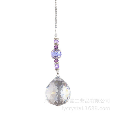 Sun Catcher Διακόσμηση πολυελαίου από κρύσταλλο από βιτρό κρεμαστό κρεμαστό κόσμημα με αντανακλαστικό αντανακλαστικό κήπο στον κήπο του σπιτιού