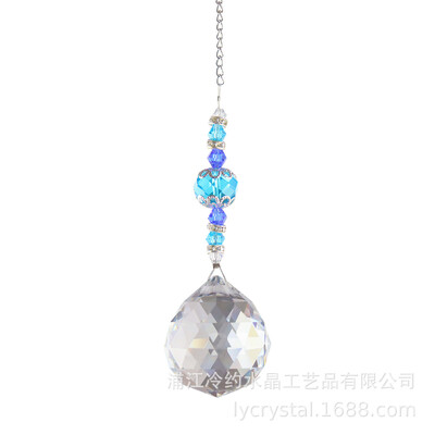 Sun Catcher Διακόσμηση πολυελαίου από κρύσταλλο από βιτρό κρεμαστό κρεμαστό κόσμημα με αντανακλαστικό αντανακλαστικό κήπο στον κήπο του σπιτιού
