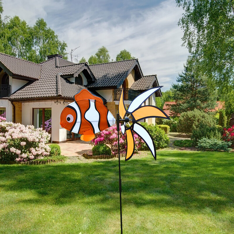 Цветни играчки за вятърна мелница Вятърна мелница Вятърна мелница Начало Градина Декорация на двора Подаръци на открито Детска играчка Плаши птиците Wind Spinner