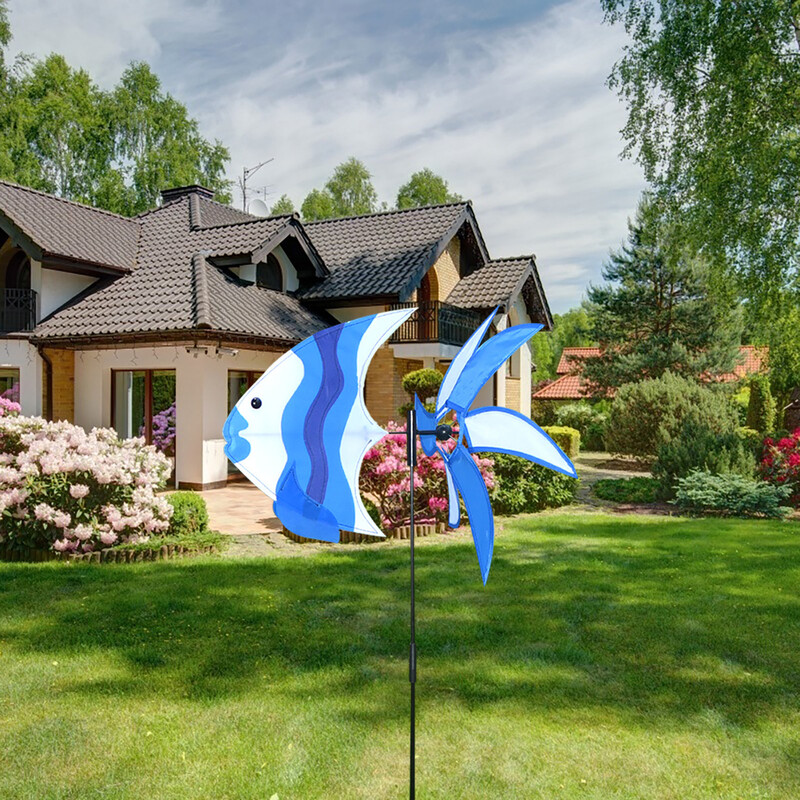 Цветни играчки за вятърна мелница Вятърна мелница Вятърна мелница Начало Градина Декорация на двора Подаръци на открито Детска играчка Плаши птиците Wind Spinner