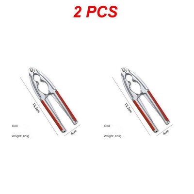 Multifunktsionaalne roostevabast terasest pähklipureja mänd pekanipähklipuu sarapuupähkli tang Pähklipureja Sheller avaja tsingisulamist pähkliklambrid köögitööriistad