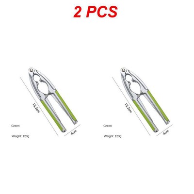 Multifunktsionaalne roostevabast terasest pähklipureja mänd pekanipähklipuu sarapuupähkli tang Pähklipureja Sheller avaja tsingisulamist pähkliklambrid köögitööriistad