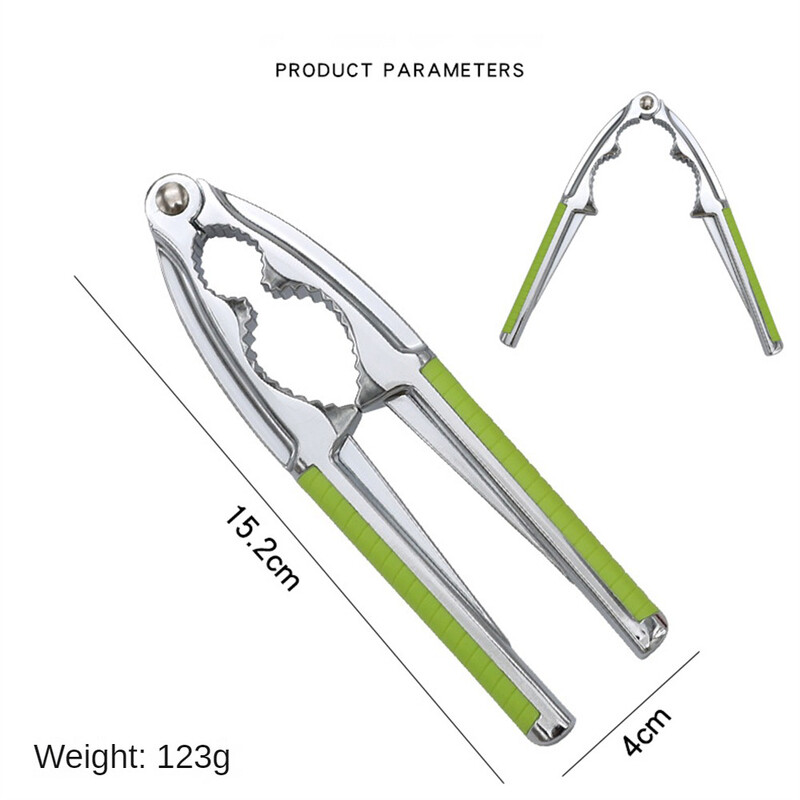 Multifunktsionaalne roostevabast terasest pähklipureja mänd pekanipähklipuu sarapuupähkli tang Pähklipureja Sheller avaja tsingisulamist pähkliklambrid köögitööriistad
