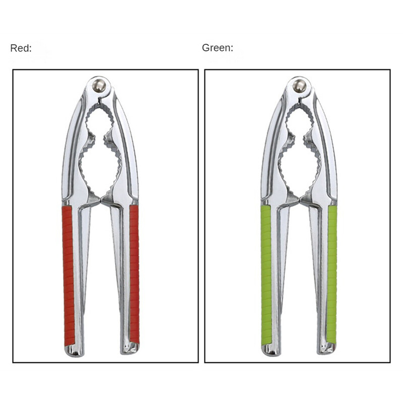 Multifunktsionaalne roostevabast terasest pähklipureja mänd pekanipähklipuu sarapuupähkli tang Pähklipureja Sheller avaja tsingisulamist pähkliklambrid köögitööriistad