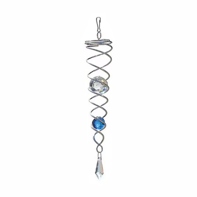 Sun Catcher Wind Spinner Διακοσμητικό Spiral Spiral Wind Spinner Looking Ball Spiral Tail Wind Spinner Stabilizer Κρεμαστά κρύσταλλα