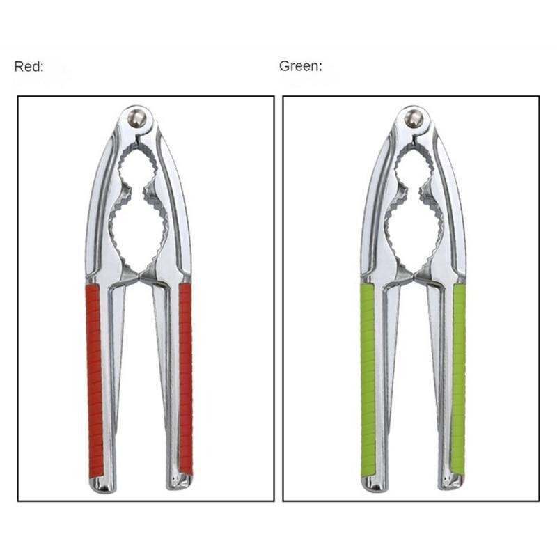 Multifunktsionaalne roostevabast terasest pähklipurustaja männi pekanipähklipuu sarapuupähkli tangid Kreeka pähklipurustaja pähklipurustaja koorikuavaja