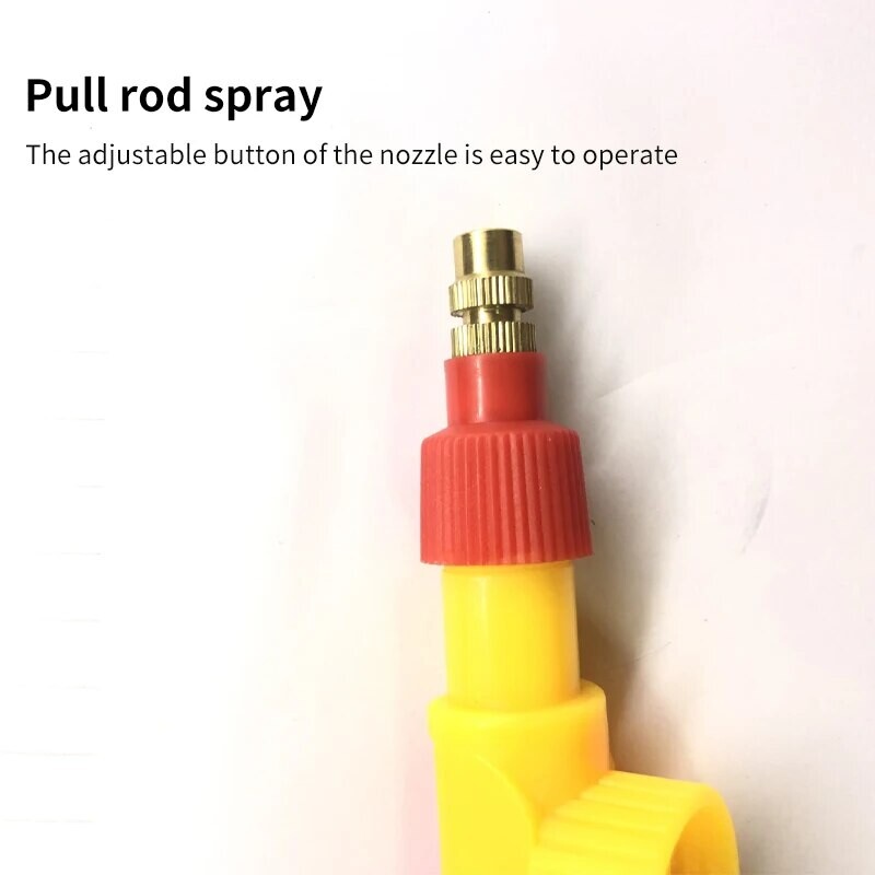 Произволно изберете едно в синьо и червено Ръчна въздушна помпа с високо налягане Ръчен пръскачка Регулируема бутилка за напитки Накрайник за пръскане Garde