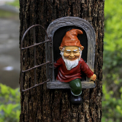 Ξωτικό Figure Resin Micro Landscape Outdoor Figurine Στολίδι Fairy Garden Statue Miniatures Courtyard