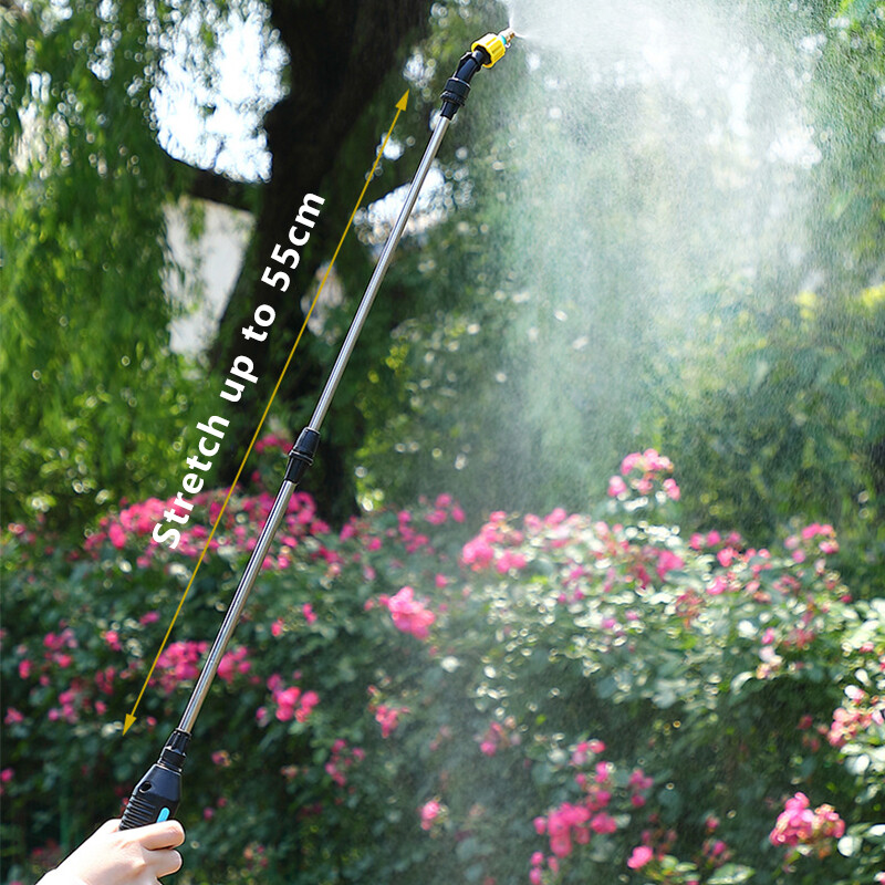 5M Градинска автоматична пулверизация Електрически пистолет за пръскане USB зареждане Бутилка със спрей за растения Спринклер Градинско напояване