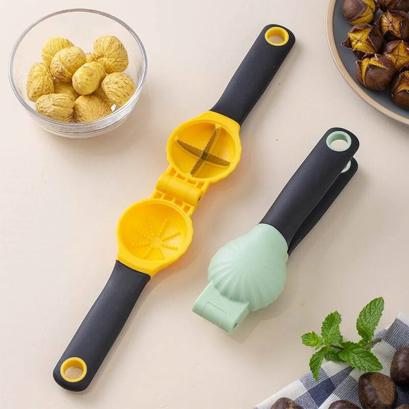 2in1 kastanimasin köögividinad kastanipurusti avaja kreeka pähkli tangid kastani ümbrise lõikur pähklipurustaja Sheller majapidamine