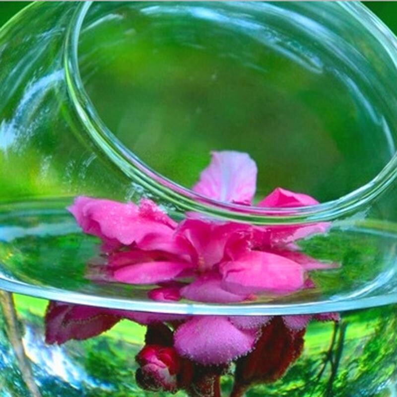 Стъклени хранилки за колибри Декоративна стъклена хранилка за диви птици Дизайн с горен отвор Инструмент за хранене на птици за прозорец поилка за птици