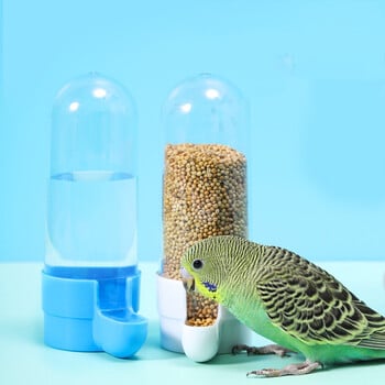 Pet Bird Automatic Drinker Feeder Blue Bird Feeder Bird Cage Paparot Feeding Tool Automatic Feeder Bowls Drinkers Bird Supplies