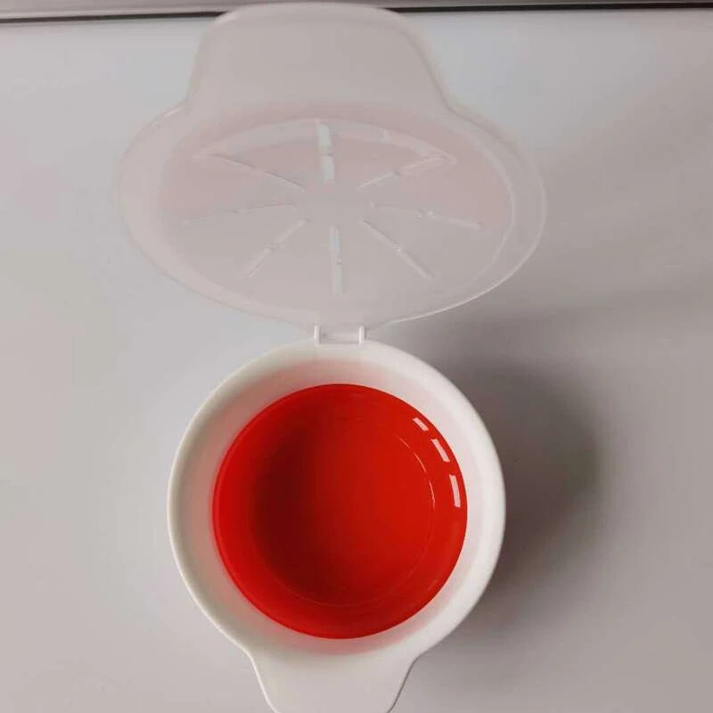 Karštas išpardavimas Mikrobangų krosnelės šildymo virtuvės įrankis Apvalus kiaušinių garlaivis, kepimo forma Kiaušinių kepimo įrankis Nešiojami virtuvės prietaisai ir priedai