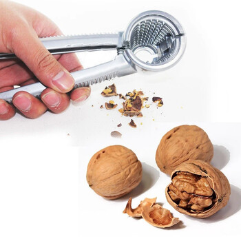 2023 New Crack Almond Walnut Hazel Filbert Nut Κουζίνα Καρυοθραύστης Κλιπ Σφιγκτήρας Πένσα Cracker Pecan Hazelnut Crack Tools