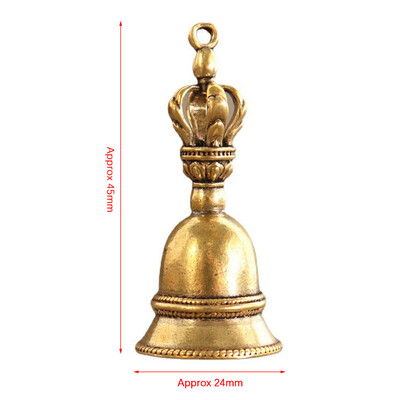 Lucky Brass Handicraft Die Casting Drop Bell Key Car Button Wind Bell Sect Χάλκινο κουδούνι Δημιουργικό δώρο Fengshui Home μενταγιόν