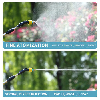 Electric Plant Garden Spray Watering Spray Wand Rechargeable Battery Garden Sprayer Plant Mister Sprayer for Yard Lawn Weeds