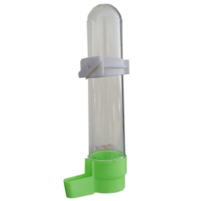 Pet Bird Πλαστικό Auto Feeder Parrot Cockatiel Feeding Water Drinker Cup Bowl Dispenser