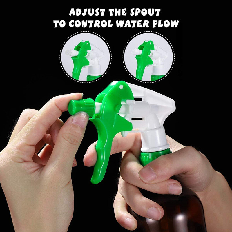 10Pcs Thicken Long Straw Top Spray Head Trigger Sprayer Универсална дюза за градинарство Car Detailing Консумативи за почистване на прозорци