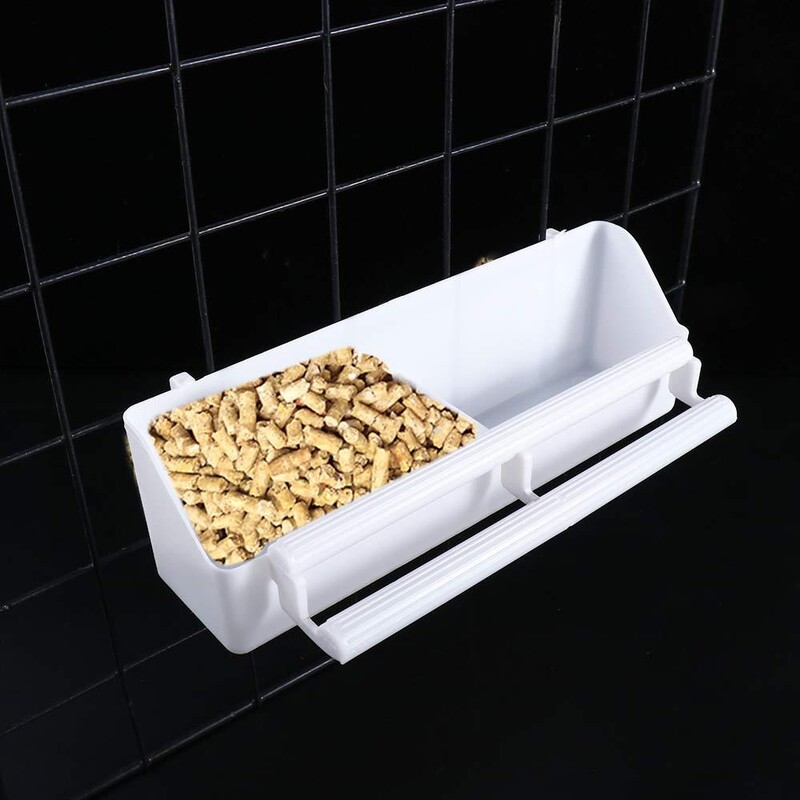 Prekės naminiams gyvūnėliams Papūgai Meilės paukščio kikiliai Plastikiniai kabantys maisto indas Paukščių lesyklėlė šėrimo dubuo vandens gertuvė narvelio taurė