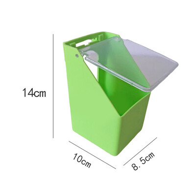 Plastikinė paukščių vandens lesyklėlė kabantis balandžių maisto dozatorius gertuvė papūgos šėrimo dubenėliui paukščių šėrimo reikmenims