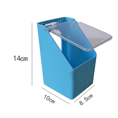 Plastikinė paukščių vandens lesyklėlė kabantis balandžių maisto dozatorius gertuvė papūgos šėrimo dubenėliui paukščių šėrimo reikmenims