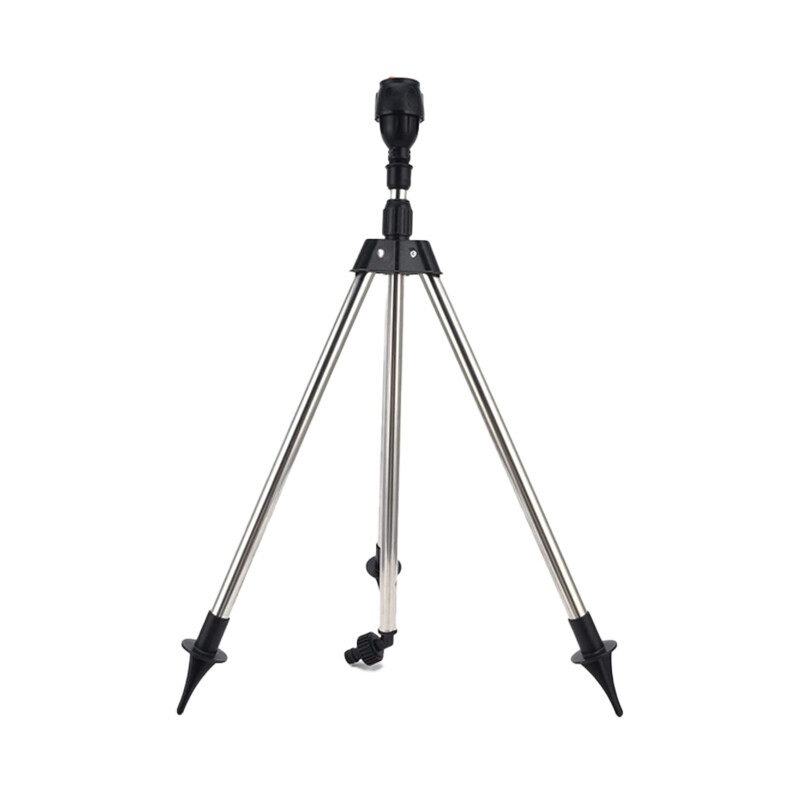 360 въртяща се напоителна спринклерна глава със статив Телескопична опора Автоматична въртяща се пръскачка Спринклер за поливане на градински тревни площи