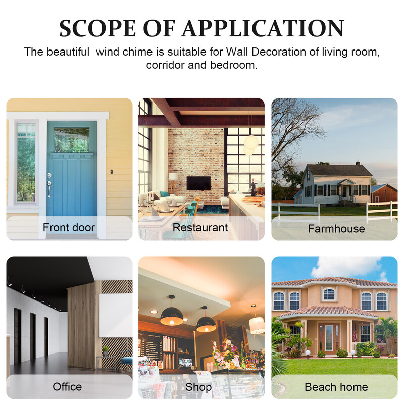 Камбана Висулка Вятърни звънчета Метален градински декор Висящи колибри Орнаменти Преливащи се висулки На открито