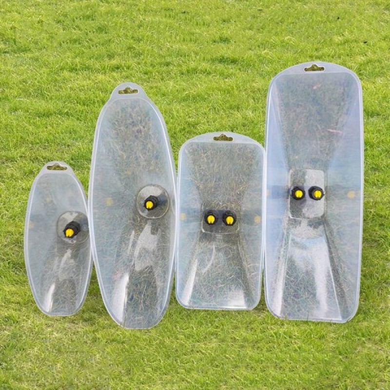 Aia tuulekindel pihusti võimsusega sprinkleri kate läbipaistev ventilaatori tüüpi pihustiotsik põllumajanduse niisutustarvikute jaoks