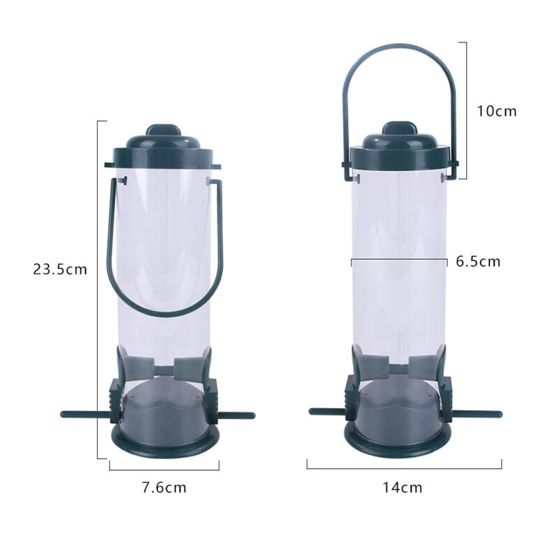 Хранилка за птици Външен балкон Външен висящ повод Хранилка за птици Колибри Стоки за домашни любимци Аксесоари за папагали Продукти за поилка за птици