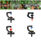 20 τεμ. 180 360 μοιρών Περιστρεφόμενος Micro Sprinkler Ακροφύσιο διάθλασης τύπου G Κρεμαστό ακροφύσιο με σπείρωμα για άρδευση για άρδευση κήπου