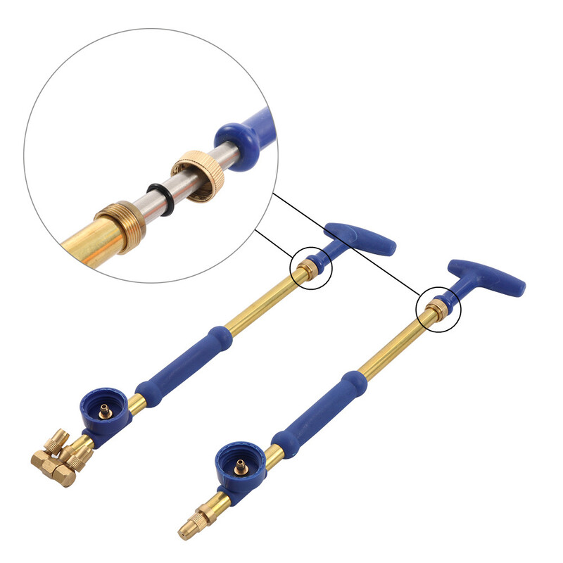 Интерфейс за бутилки с една глава/двойни глави Градинска количка Месингова пръскачка с пистолет Регулируема дюза Разпръскваща пръскачка с водно налягане